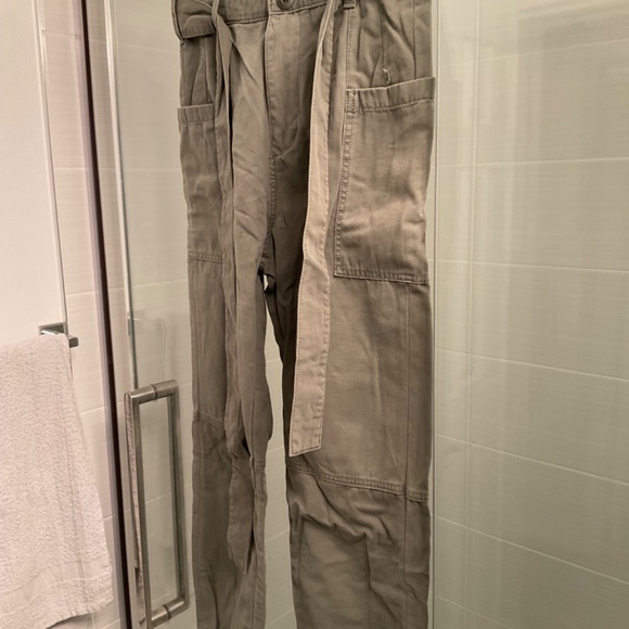 JOE’S Jeans Tie Waist Belted Cargo Pants - Picture 4 of 9